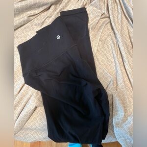 lululemon athletica Black Leggings Wonder Under
